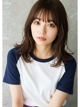 エフェクト 川崎(effect) 20代30代40代小顔似合わせカット前髪こなれミディ