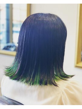 グラマラス(glamorous) インナーカラー