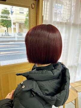 エニィ 錦糸町(enny) 赤髪/ワインレッド/ボブ赤髪/ショートボブ