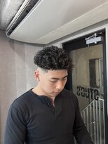 デン 仙台店(DEN)&nbsp;フェザーパーマ/スパイキーショート[榴岡/メンズ/理容室]