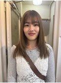 アッシュベージュカラー