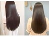 【あなただけのオリジナル♪】カット+髪質改善ストレート+毛先パーマ+TR