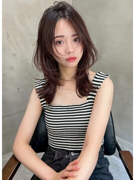 ケイト(kate) 【kate 大宮】ダークブラウン×顔周りレイヤー