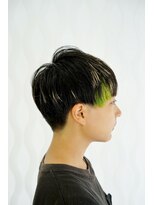 ピケトワール(piquetoile)&nbsp;ツーブロックちらりグリーン＊