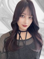 サロンドルテラ (Salon de Lutella) 【韓国ヘア】韓国風レイヤーカットラベンダーグレージュ
