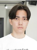 ニュアンスパーマ センターパート