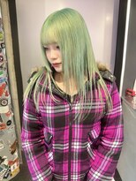 シリー(Silly)&nbsp;ブリーチ2～3回【ライムグリーン】