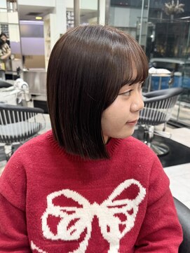 ナンブ セントラル(nambu-CENTRAL) ぱっつんボブ