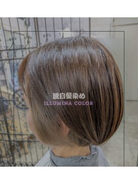 アルファ インタラクティブ エム フラワー(ALUFA interactive.M Flower) 春◎脱白髪染め!艶感アッシュミディ40代50代