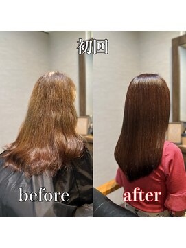 髪質改善専門サロン　atelier sail 髪質改善メニュー