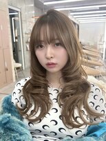 ロンドホットリップ 立川(Lond hot lip)&nbsp;バタフライカットグレーブラウンワンホンレイヤー/立川