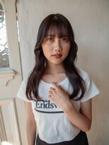 リュープリエ 笹塚(Lieu plie)&nbsp;全体重め×毛先軽めのレイヤースタイル/コテ巻き