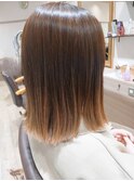 ◎髪質改善トリートメント/夏サマー小顔ミディ20代３０代４０代