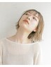 【スタイリスト吉田】平日のみ/カット＋肌と髪に優しいカラー￥10800～
