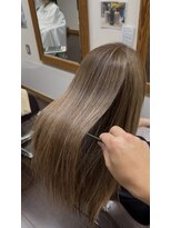ヘアーアンドメイクビィフォー(hair&make b four)&nbsp;つるりんちょ。ZERO髪質改善カラー