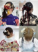 成人式ヘアセット卒業式ヘアセット