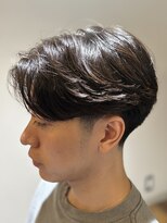 エクファフォーメンホワイト 大津 南草津(EX-FA FOR MEN WHITE) リバースセンターパート/ニュアンスパーマ/ダウンバング/瀬田