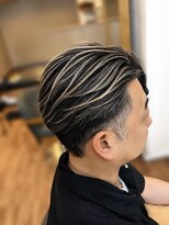 エルメ バイ アンフィー(Elme by anphi)&nbsp;【Elme 野呂】大人メンズのナチュラルメッシュ×毛流れスタイル