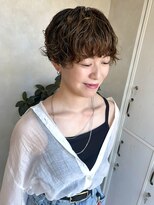 イルウィ(irwi)&nbsp;【miku/トレンド】癖毛風パーマ/マッシュショート/門前仲町