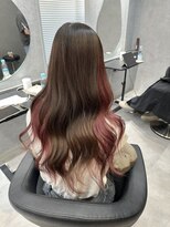 エニ(eni)&nbsp;インナーカラーピンク