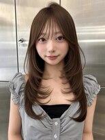 サンドナル 鹿児島天文館(sand NALU)&nbsp;ハッシュカット/グレージュ/デザインカラー[鹿児島天文館]