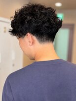 フラワーズ(Flowers)&nbsp;スパイラル 刈り上げマッシュ スパイラルパーマ メンズパーマ