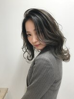 カシュカシュ 表参道(cache cache) cache cache☆無造作ラフウェーブとブルーアッシュ