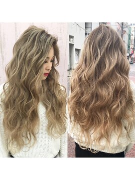 エクステ専門店あるじゃんすー 宇都宮店 Creamy:Beige #栃木 #グラデーション