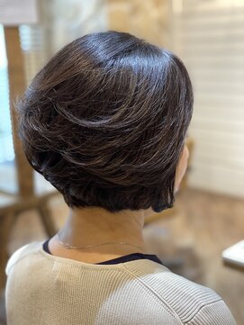 ヘアリゾート バルボア アイランド(hair resort Balboa Island) 【Balboa Island 池袋】 ミセスのボブパーマ