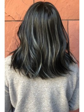 ネックス 表参道本店(nex) 【nex 表参道】nex大人ハイライト アッシュグレー