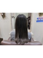 リアン アムール(Lien・amour hair make) Lien・amour《リアンアムール》暗髪アッシュグラデーション☆