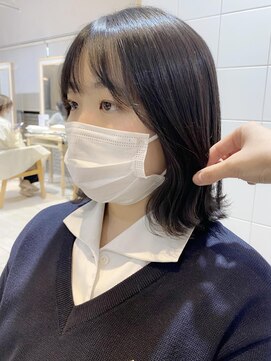 プラグ バイ ネオリーブ(plug by neolive) 顔周りが可愛い外ハネボブ☆【tomoka】