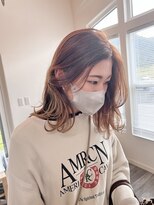 レポ(LEPO)&nbsp;裾カラー◎インナーベージュ