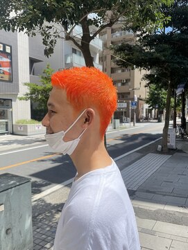 ヘアスタジオワン 藤沢店(HAIR STUDIO ONE) オレンジボウズ