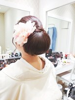 ブラウ ネイル パーティー(Blau Nail Party)&nbsp;華やか和装ヘア