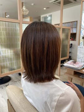 アドラーブル 長岡リップス旭岡店(adorable) 大人美人くびれヘアミルクチョコレートヘルシースタイル