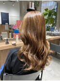 巻き髪ロング