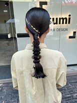 スミ(sumi)&nbsp;tight arrange/結婚式お呼ばれ