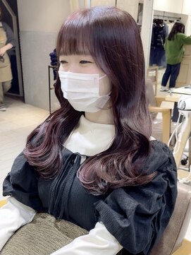 プラグ バイ ネオリーブ(plug by neolive) レイヤーロング×髪質改善 [髪質改善/縮毛矯正]韓国T