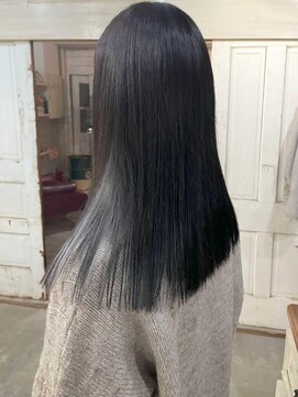 ケイト(kate) 【kate 大宮】シルバーグレージュ×髪質改善ストレート