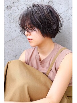 アンドレイ 表参道(andrey) 魅力倍増カール/セミディ/シアーカラー/姫カット/ダークアッシュ