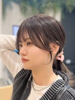 ビューネオ(VIEW NEO)&nbsp;顔まわり/前髪カット/大阪韓国ヘア/ミディアム/谷町四丁目