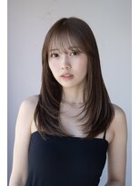 エインアンリー 明治神宮前(AIN.ANLY.)&nbsp;レイヤーカット/顔まわりレイヤー/顔まわりカット/前髪カット