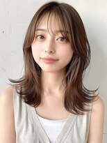 ブロウ ネックス ザ サロン 表参道(VLOW nex the salon)&nbsp;【hit style＃7】愛されレイヤー vlow 表参道 韓国 髪質改善