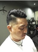 海外風バーバースタイル