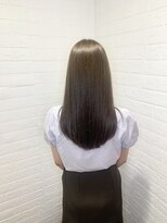 ヘアースペースブルーム プリュス 石橋店(HAIR SPACE BLOOM plus)&nbsp;赤みの無いグレージュカラー/髪質改善カラー/透明感カラー/艶髪