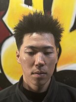 バーバースタイルクラブツー(BARBER STYLE CLUB 2) スパイキーショート×フェード×イージーアイロン