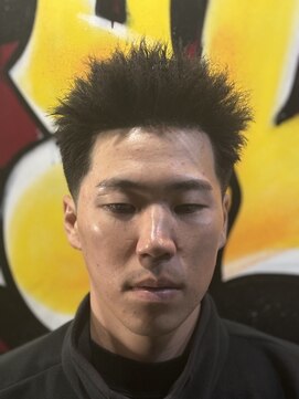 バーバースタイルクラブツー(BARBER STYLE CLUB 2) スパイキーショート×フェード×イージーアイロン