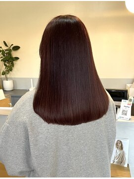 バショ(ba sho) 暗めピンクカラー