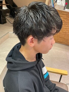 ブラン(blanc) 【マサル限定】爽やかツーブロック メンズショート